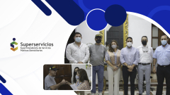 Superservicios suscribe Plan de Vigilancia Especial con las empresas prestadoras del servicio público de aseo en Cartagena