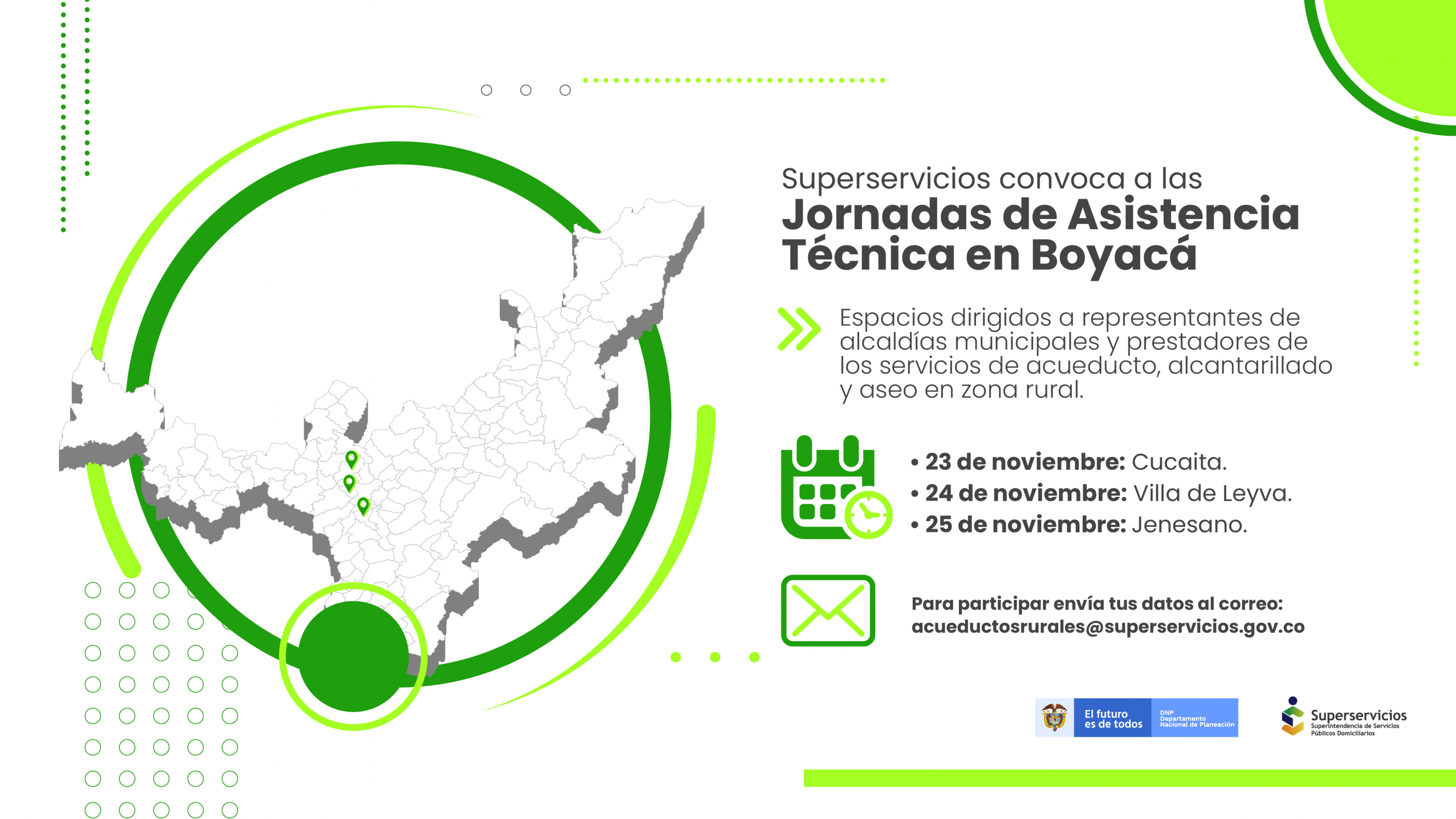 Jornadas de Asistencia Técnica en Boyacá - Jenesano
