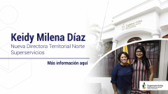 Asumió nueva Directora Territorial del Norte de la Superservicios