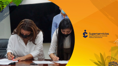 Superservicios y Caribe Sol (Air-e) suscriben programa de gestión de largo plazo