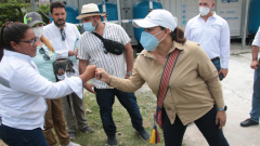 Superservicios evaluó avances en prestación del servicio de acueducto en Providencia y Santa Catalina