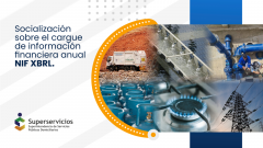 Socialización sobre el cargue de información financiera anual NIF XBRL