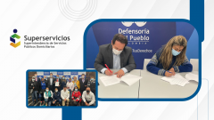 Con acuerdos para revisar reporte de material aprovechado y aspectos legales de esta actividad terminó manifestación de recicladores en la sede de Superservicios