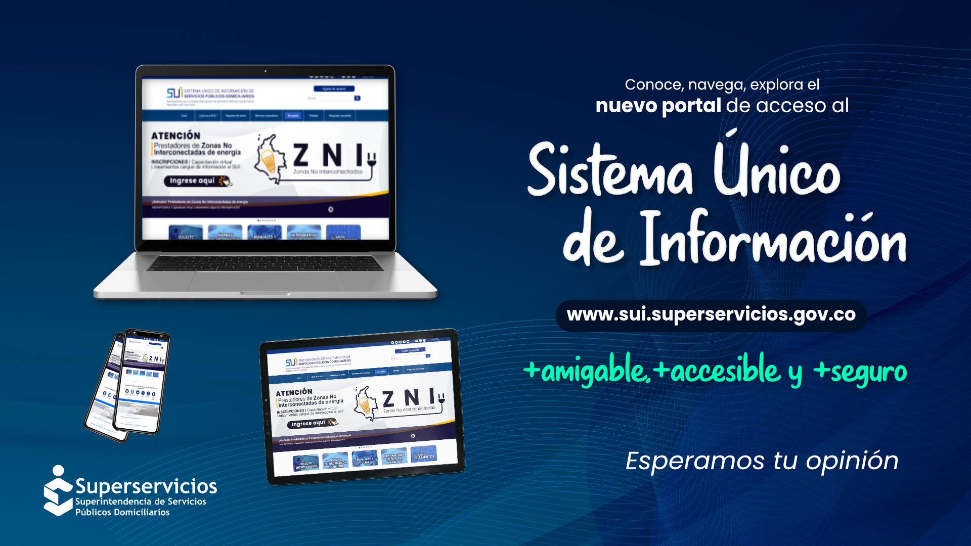 Portal del SUI renueva su imagen y mejora su contenido