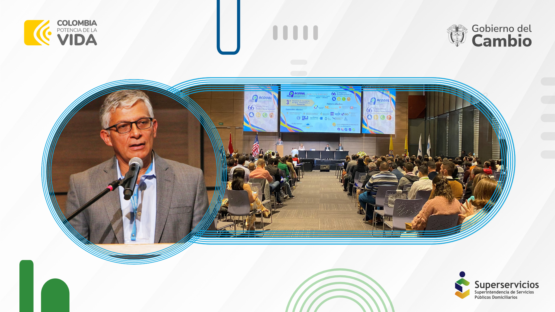 Superintendente delegado para Acueducto, Alcantarillado y Aseo, Carlos Emilio Betancurt Galeano.