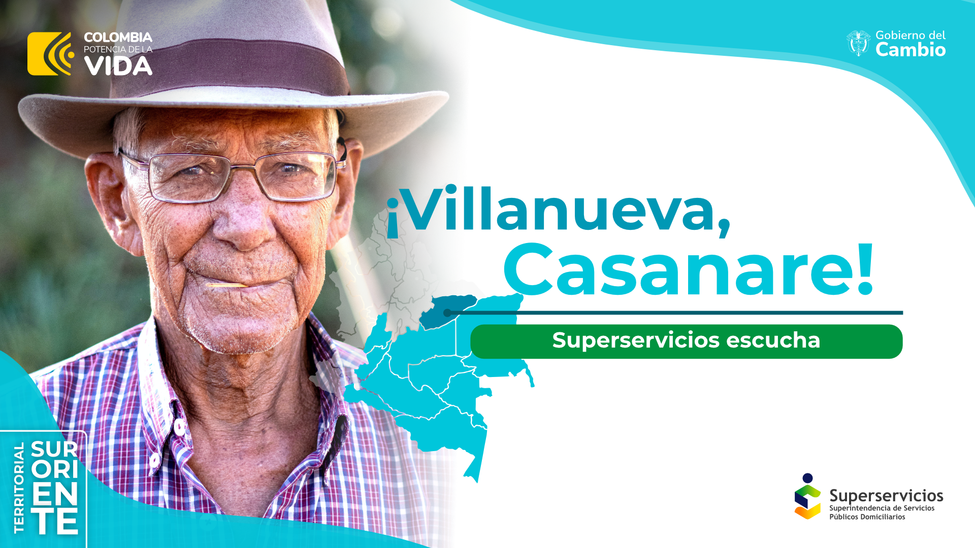 Superservicios escucha en Villanueva, Casanare 
