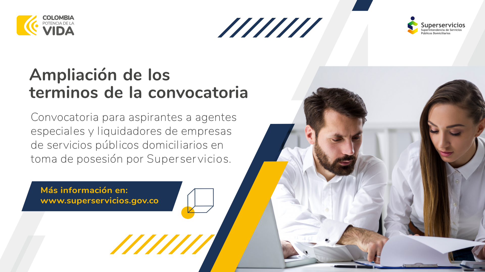 Convocatoria abierta  Aspirantes a agentes especiales y liquidadores de empresas en toma de posesión