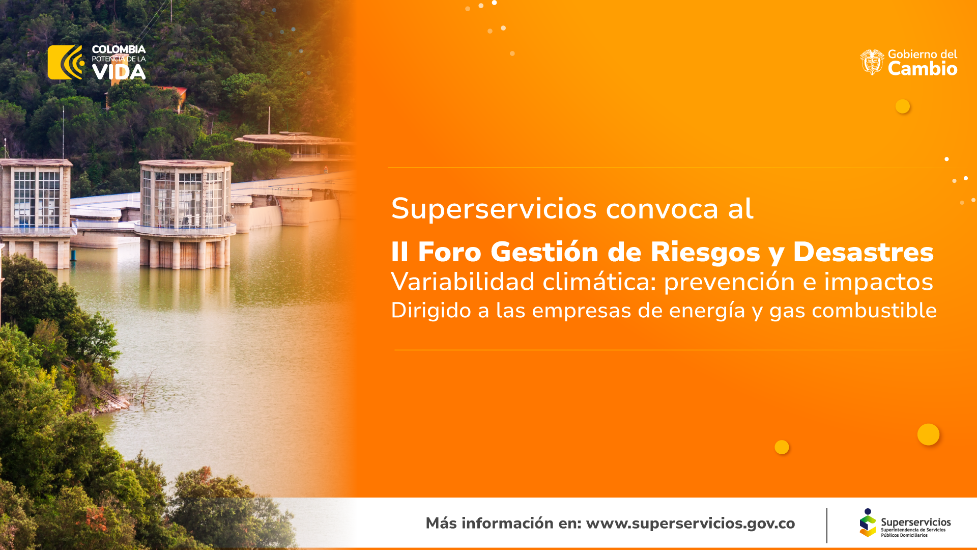 Invitacion al II Foro Gestión de Riesgos y Desastres