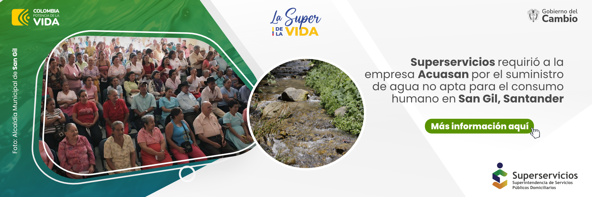 Usuarios de servicios públicos de San Gil