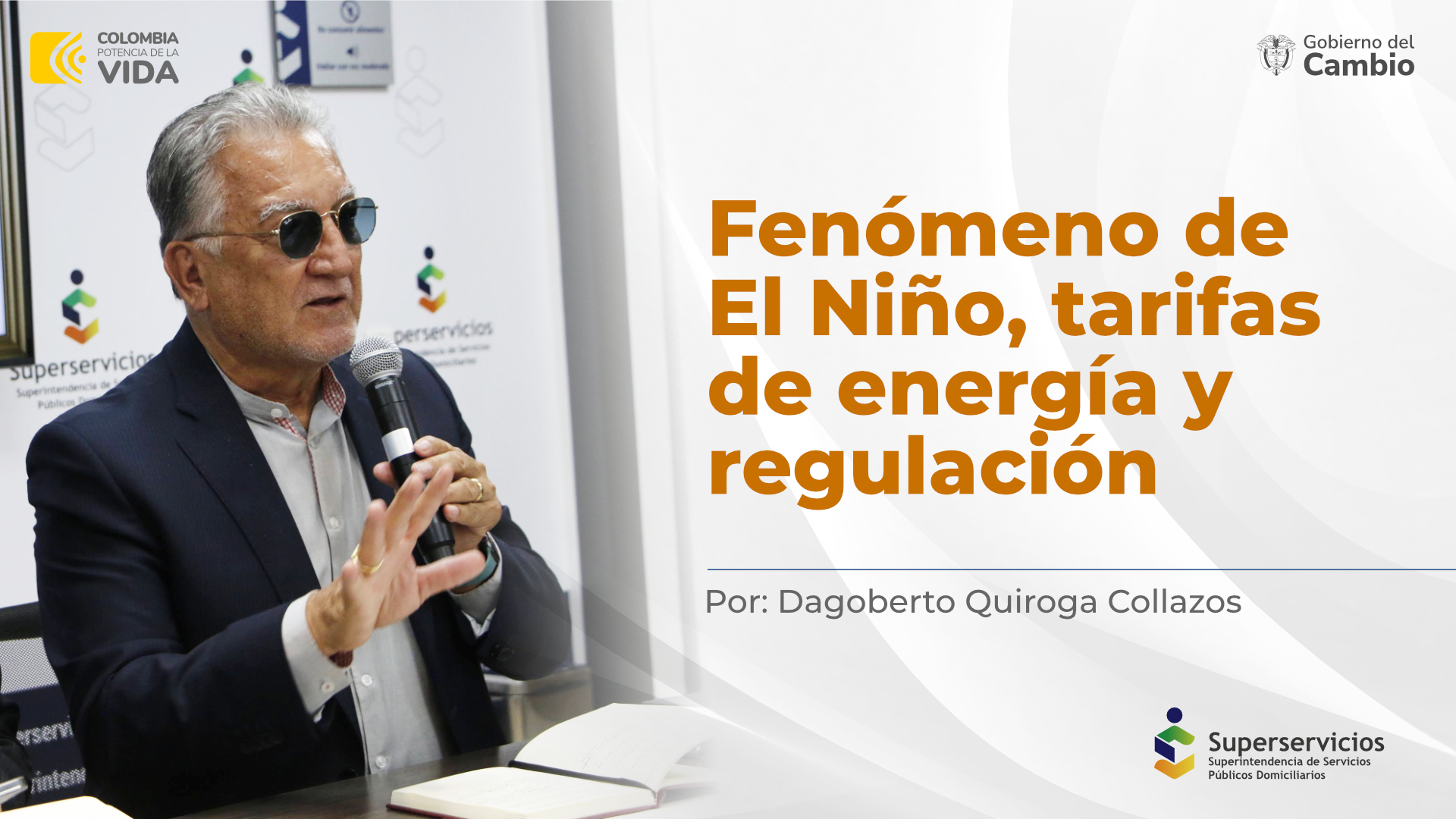 Fenómeno de El Niño, tarifas de energía y regulación