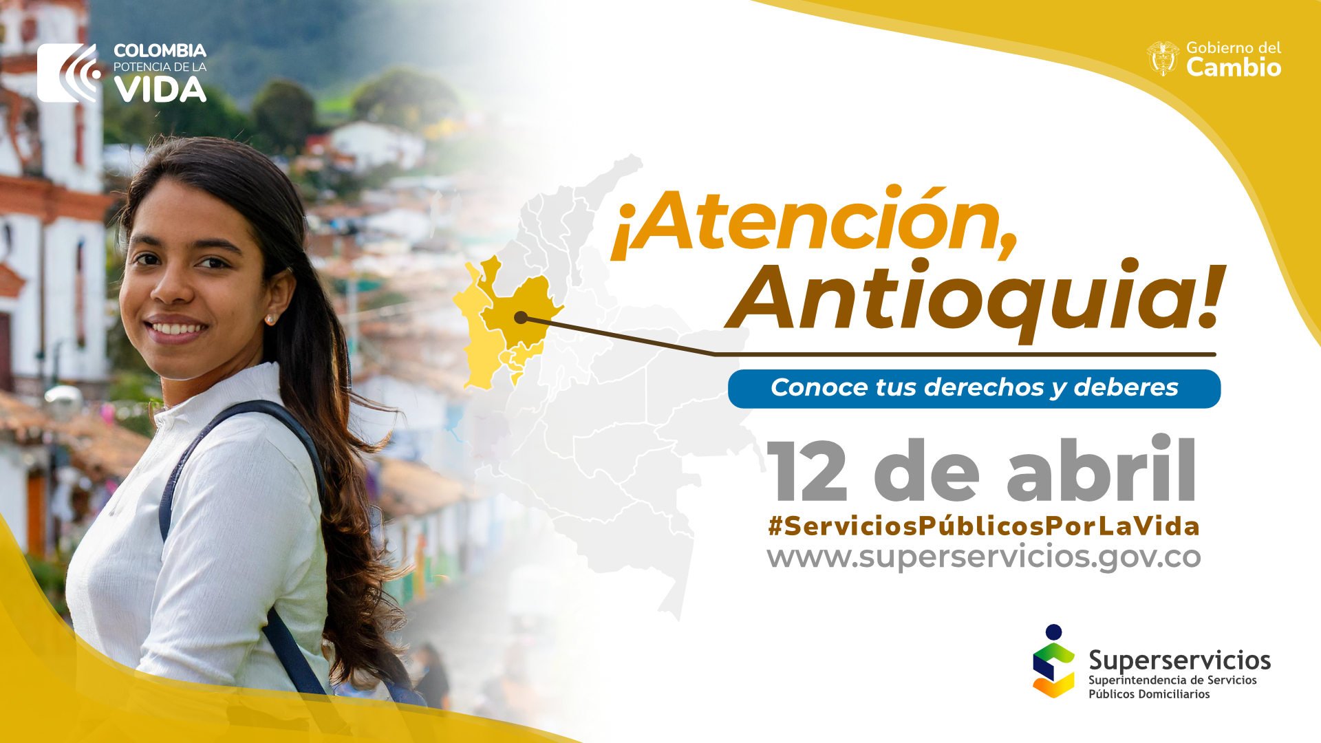 Superservicios conoce tus derechos en Antioquia 
