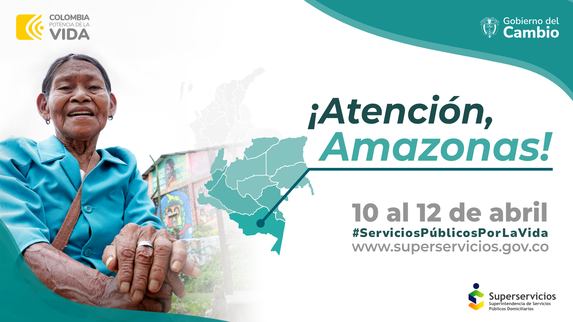 Superservicios en territorio en Leticia, Amazonas 10 de abril de 2024
