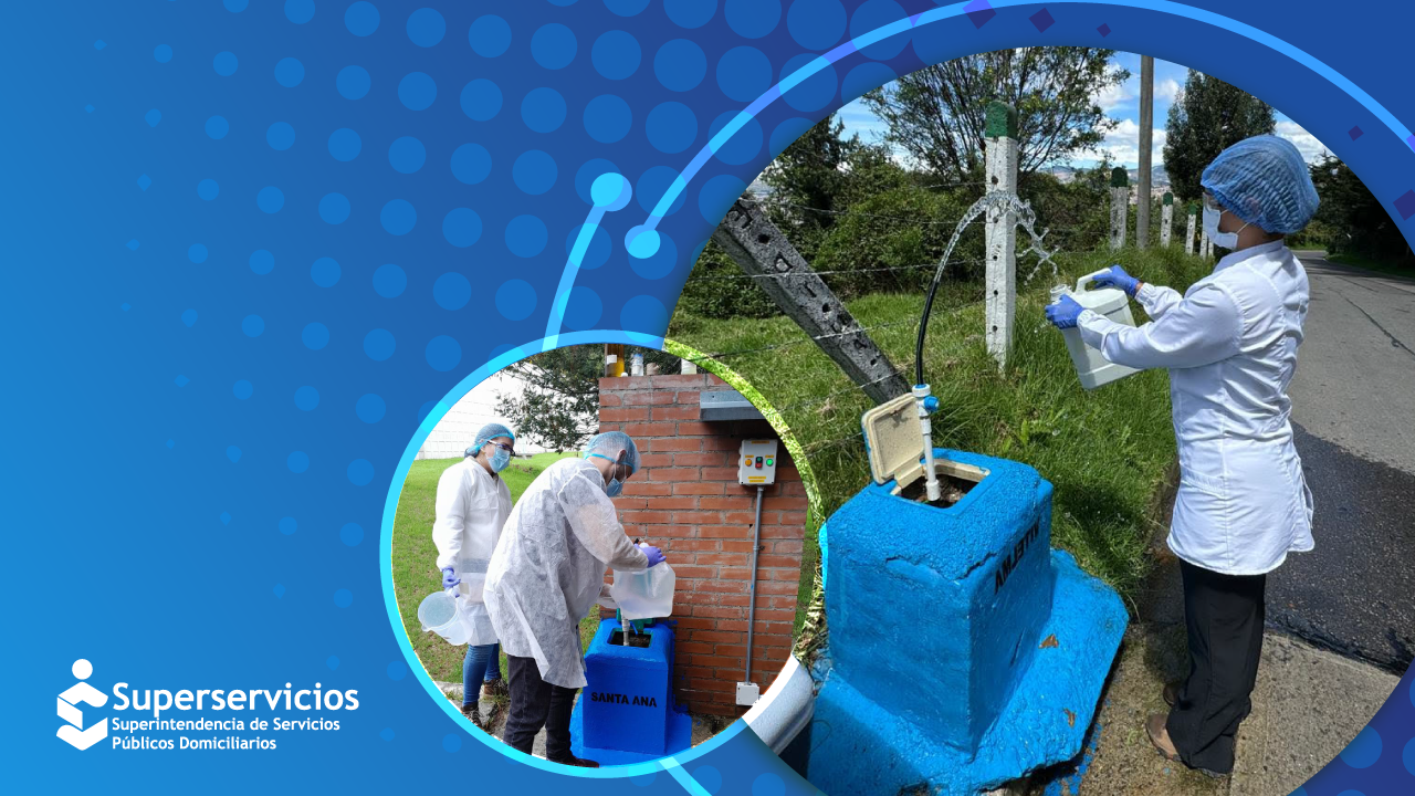Superservicios adelanta acciones para verificar la calidad del agua que suministra la Empresa de Acueducto y Alcantarillado de Bogotá 
