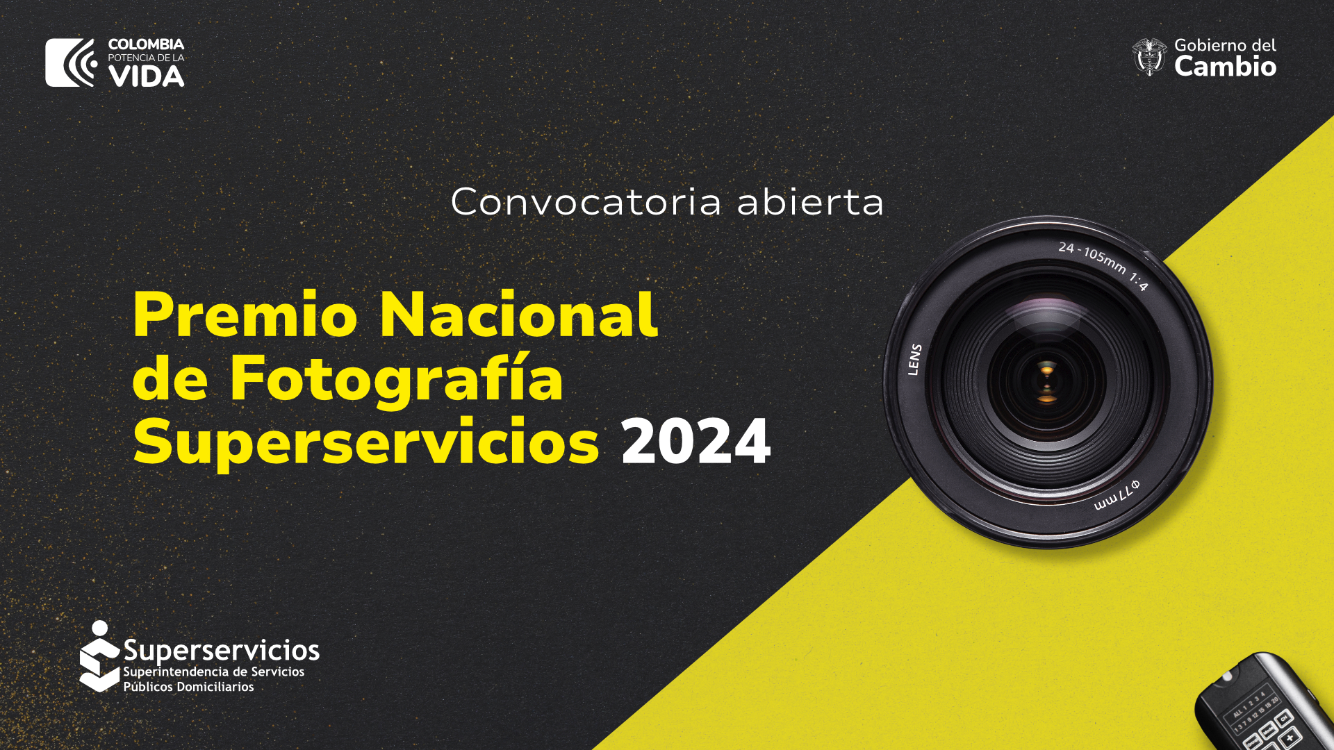 En los 30 años de su creación Superservicios convoca a Premio Nacional de Fotografía 2024 
