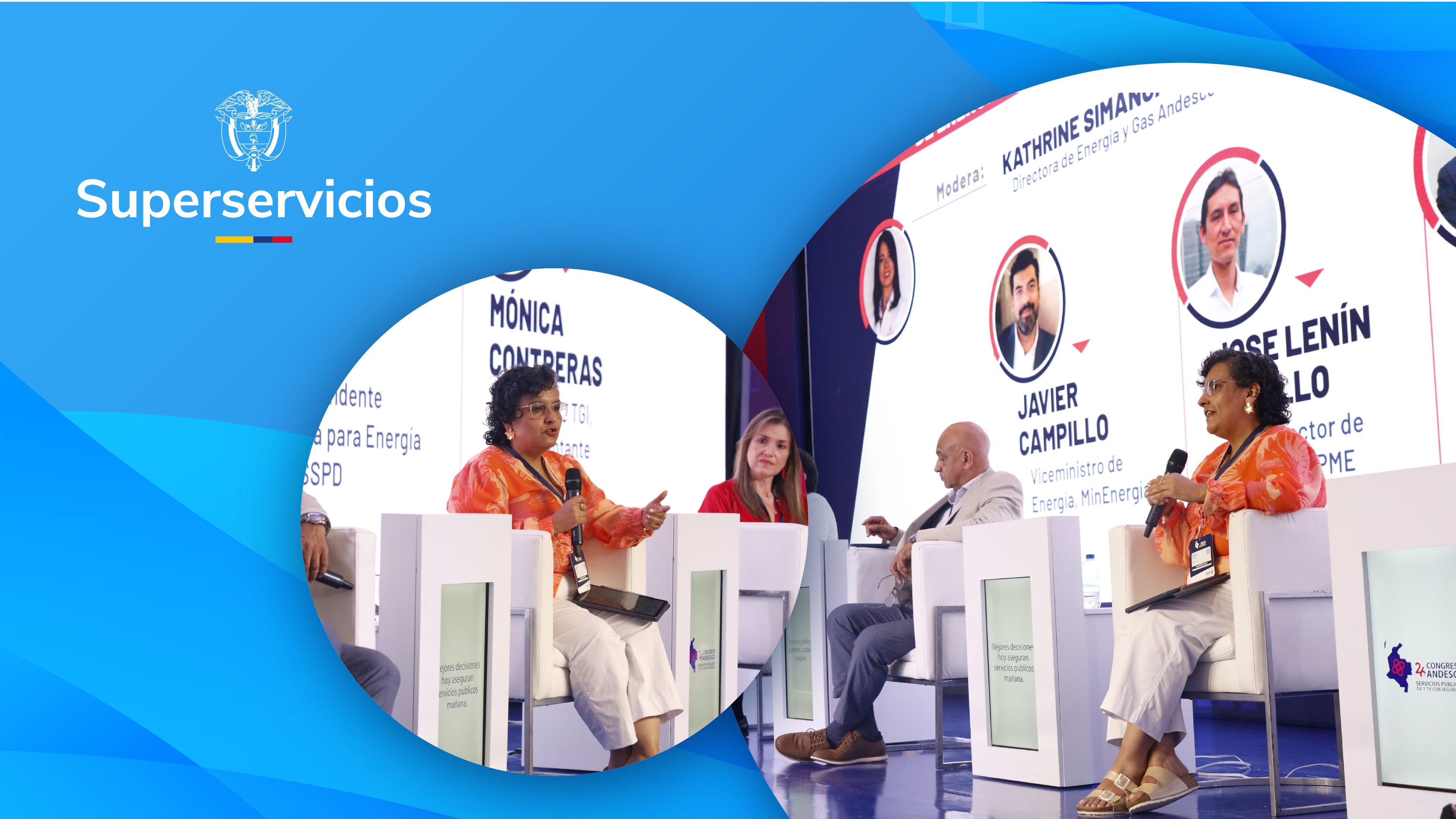 La delegada para Energía y Gas de la Superservicios, Sandra Téllez, participó del diálogo sobre seguridad energética