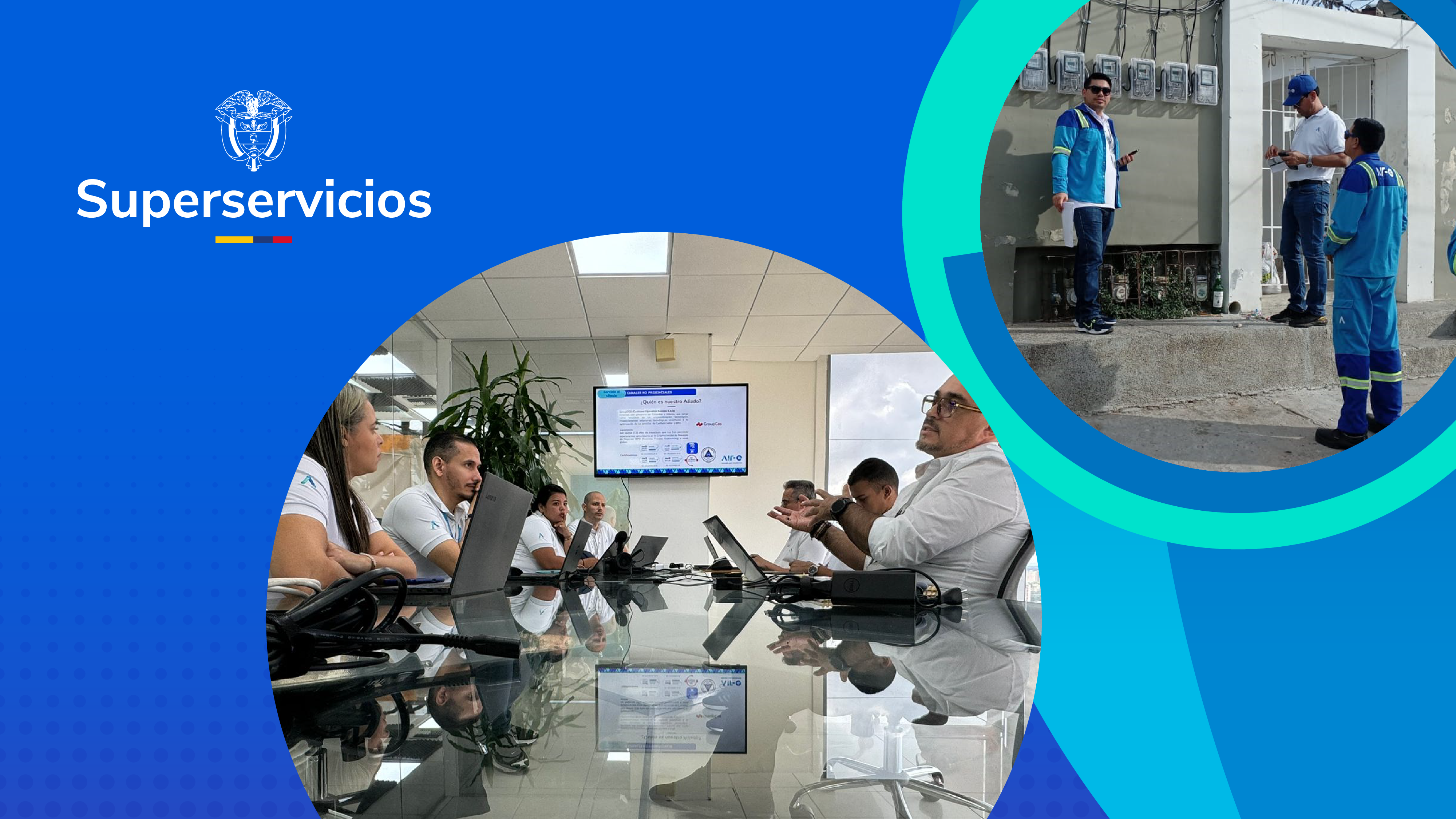 Superservicios realizó entre el primero y el seis de julio visitas de inspección y vigilancia a la empresa Air-e