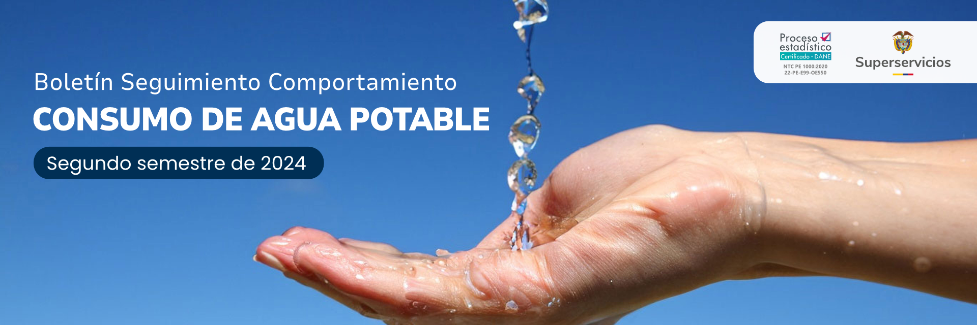 Boletín seguimiento comportamiento consumos de agua potable