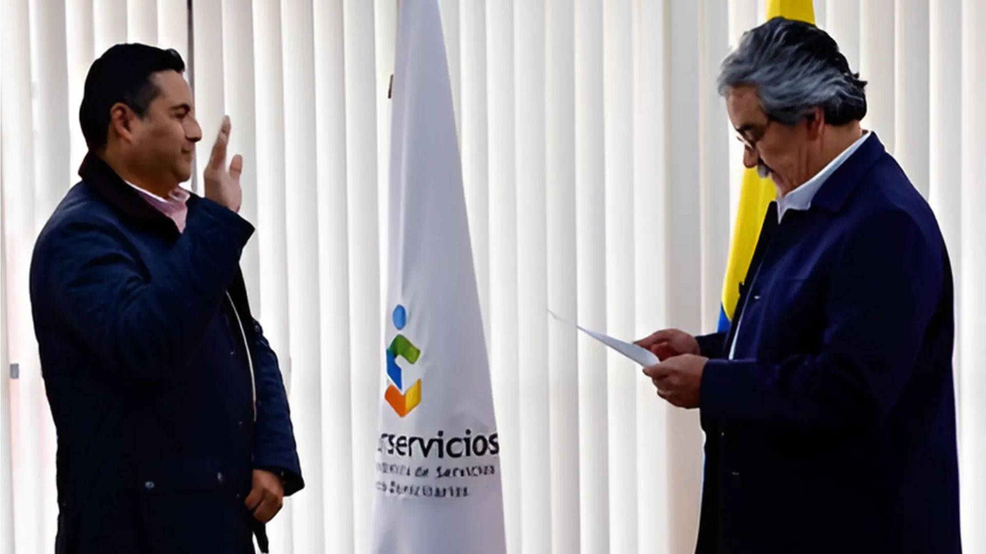 Superservicios posesionó al economista Carlos Andrés Pinzón Garzón,  interventor para la Empresa de Acueducto, Alcantarillado y Aseo de Yopal (EAAAY)