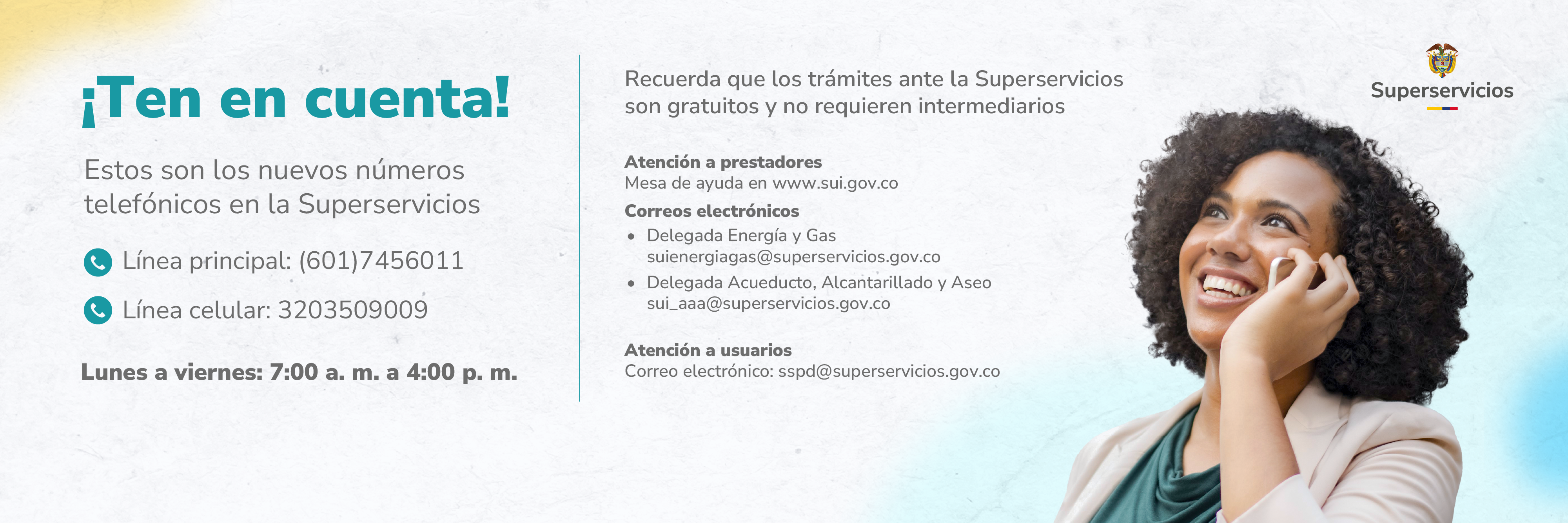 Conoce los nuevos números telefónicos