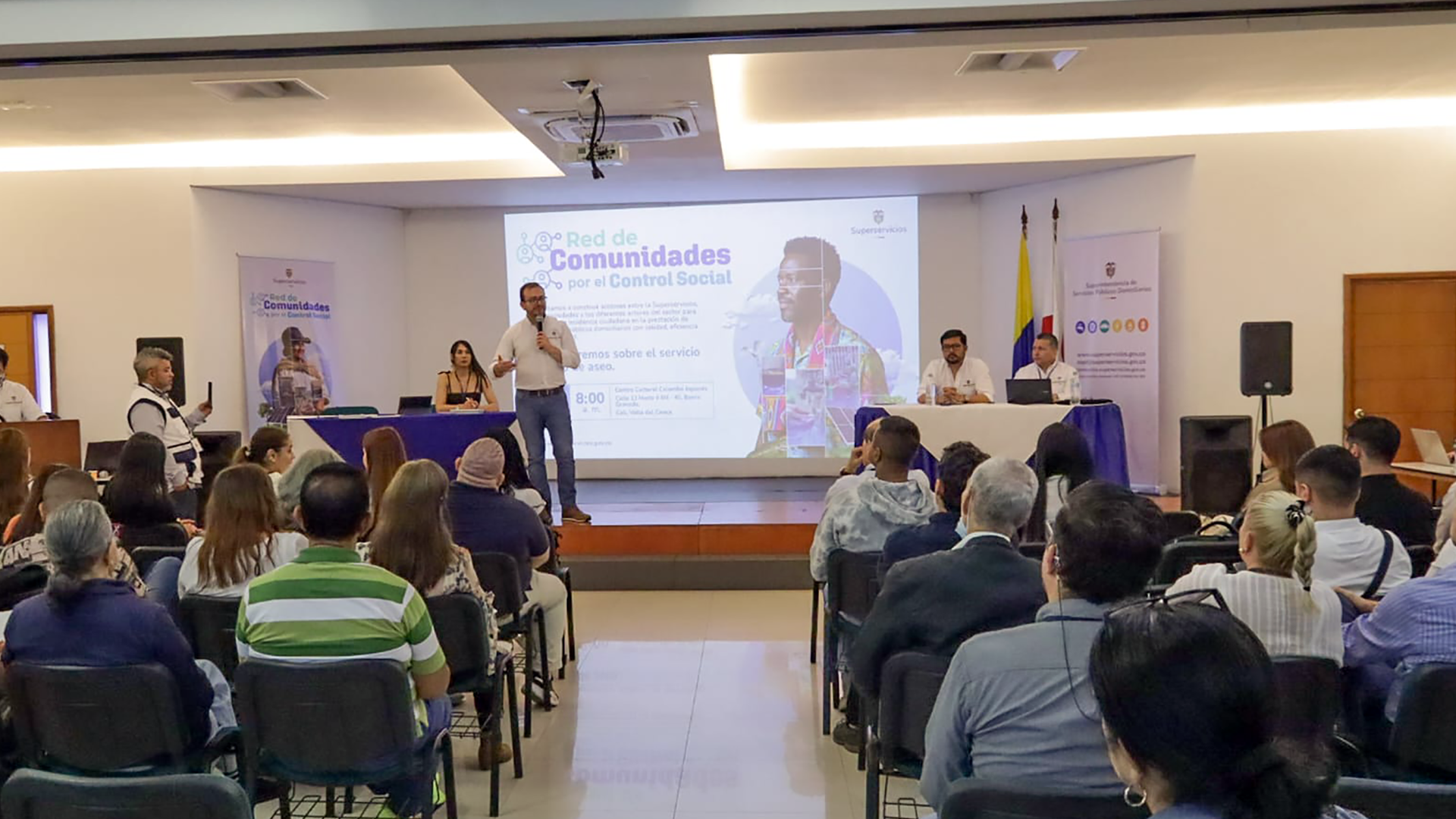 Superintendente lideró en Cali un nuevo encuentro de la estrategia “Red de Comunidades por el Control Social”