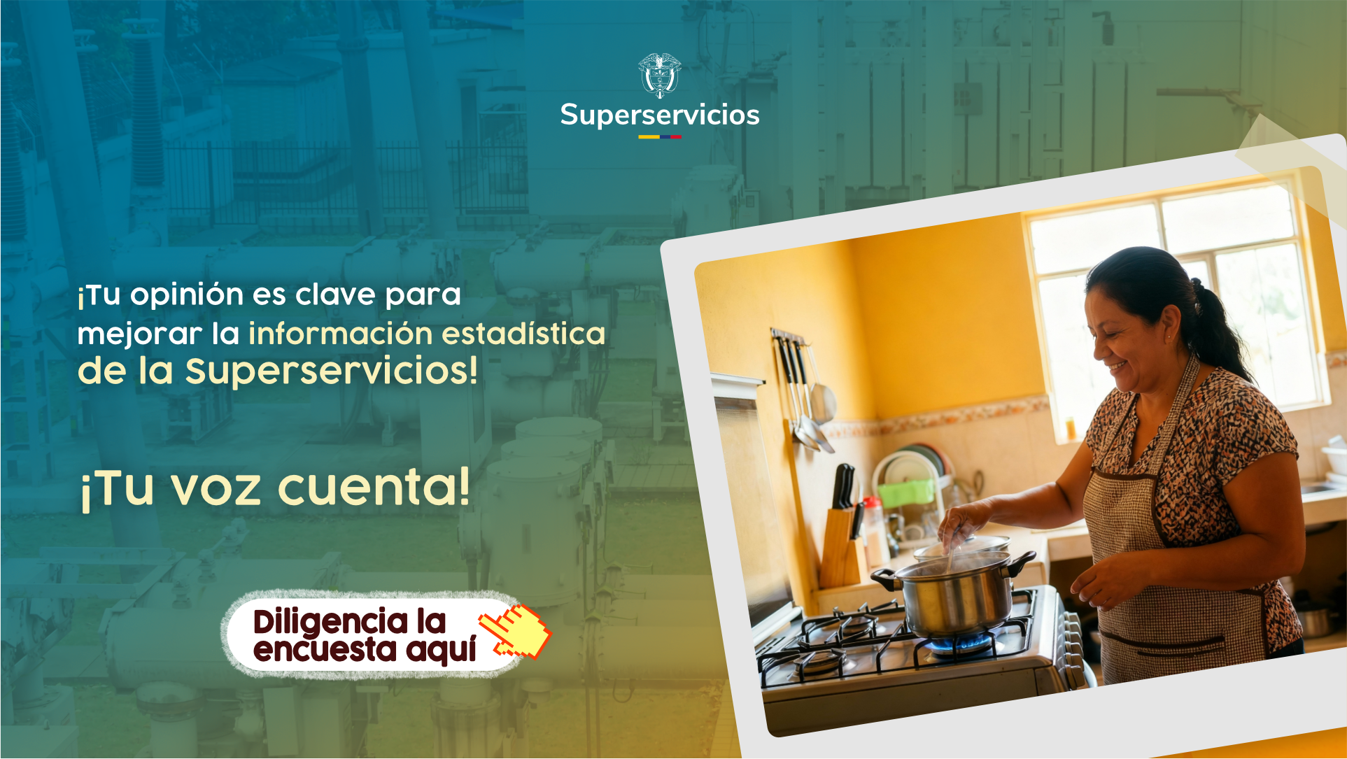 Encuestas gas por redes