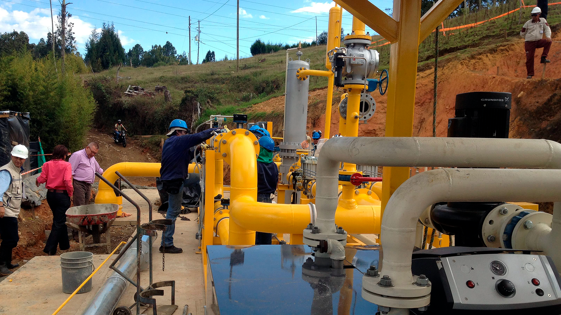 Comercializador de gas natural CNE OIL &amp; GAS