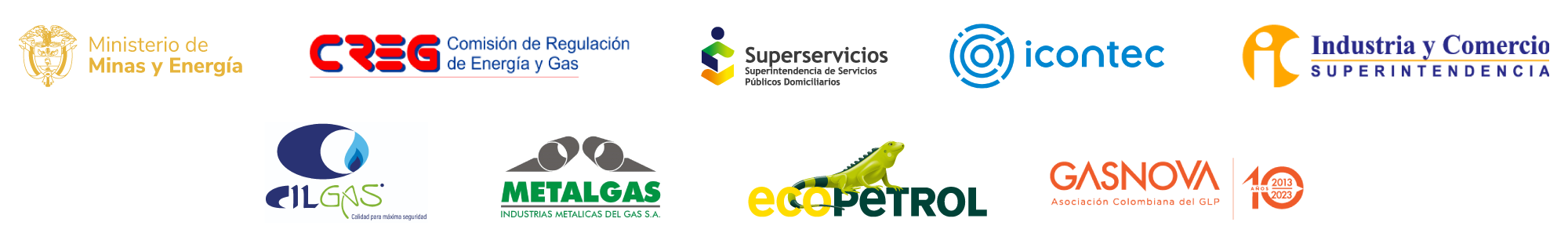 Entidades participantes