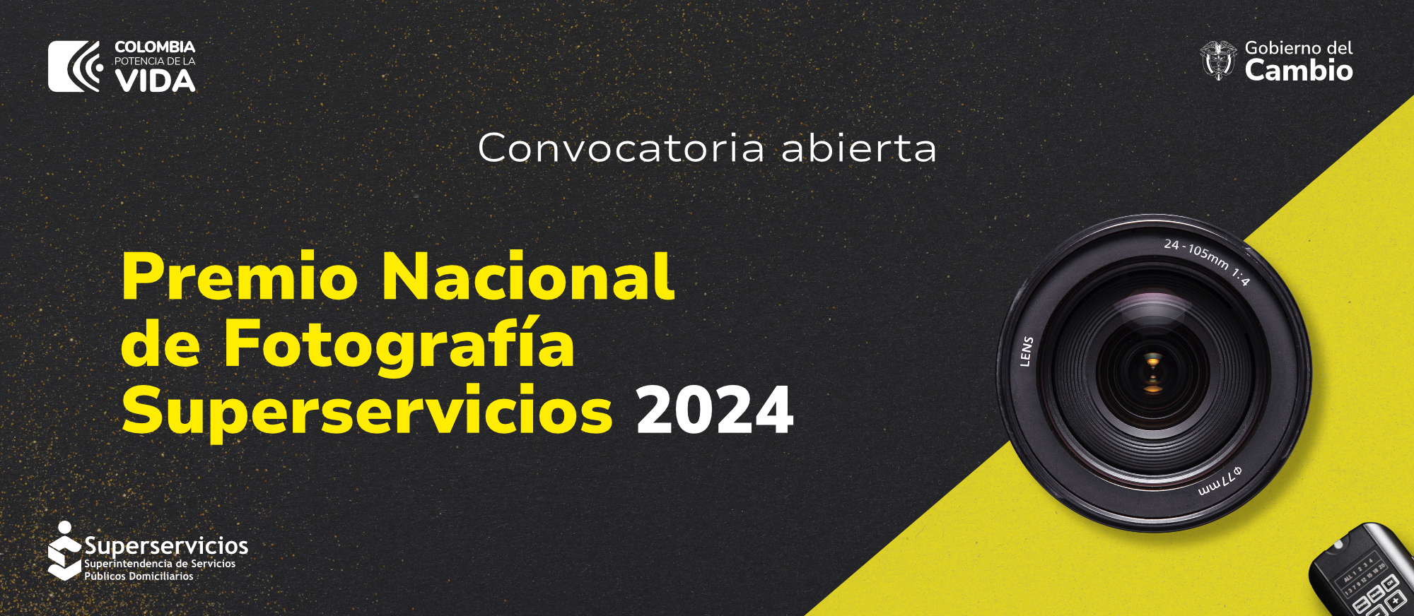 Convocatoria del Premio Nacional de Fotografía Superservicios 2024