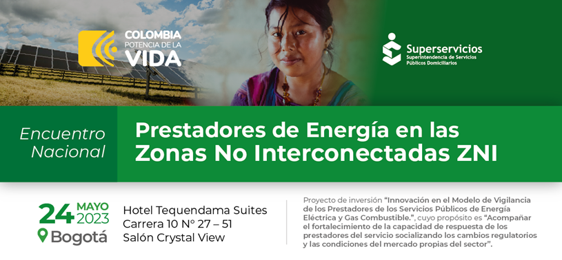 Prestadores del Servicio de Energía En las zonas no Interconectadas ZNI 