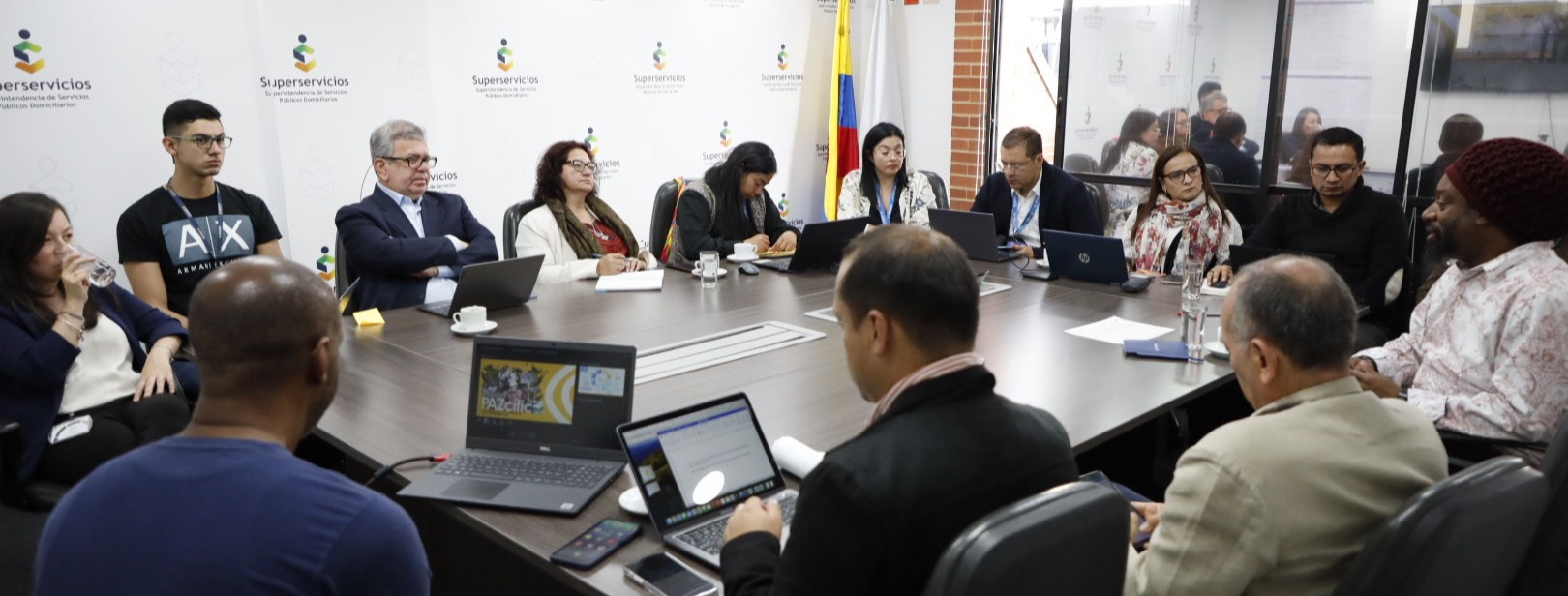 Funcionarios de Minvivienda, Cracolombia , UNGRD , Findeter , DNP y Todos somos Pazcifico