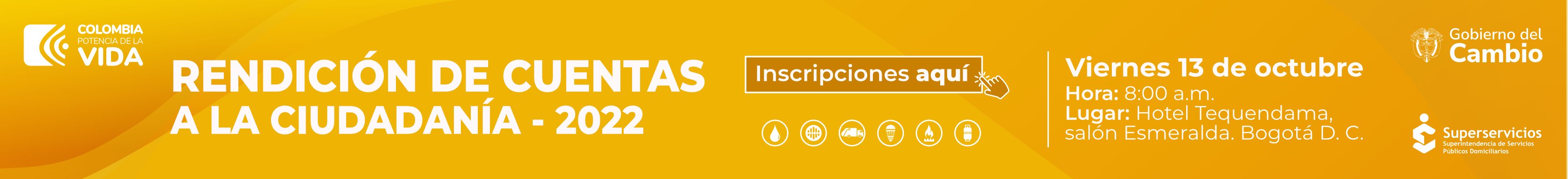  En audiencia pública, Superservicios rendirá cuentas a la ciudadanía 
