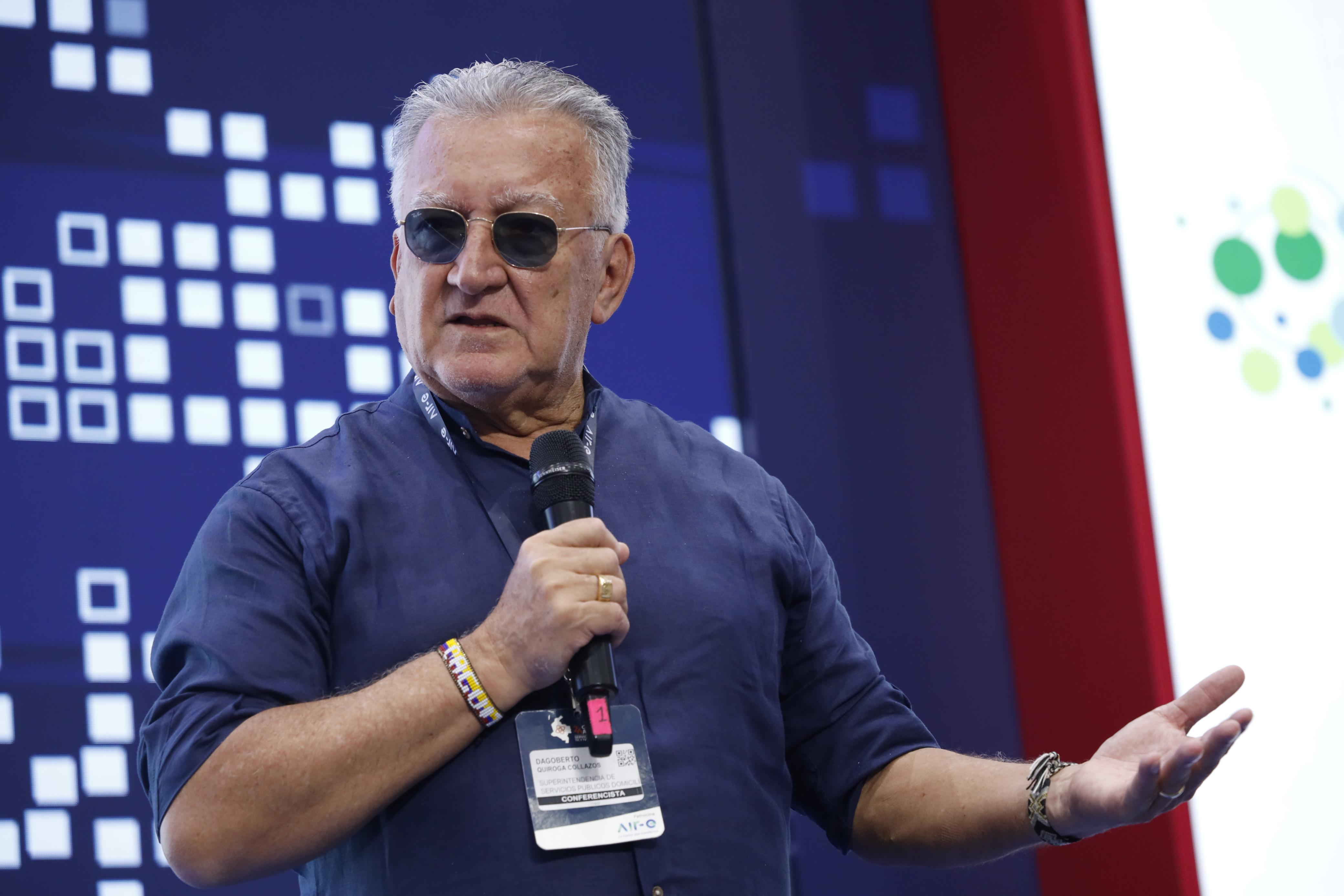 Superintendente, Dagoberto Quiroga en Andesco 26 