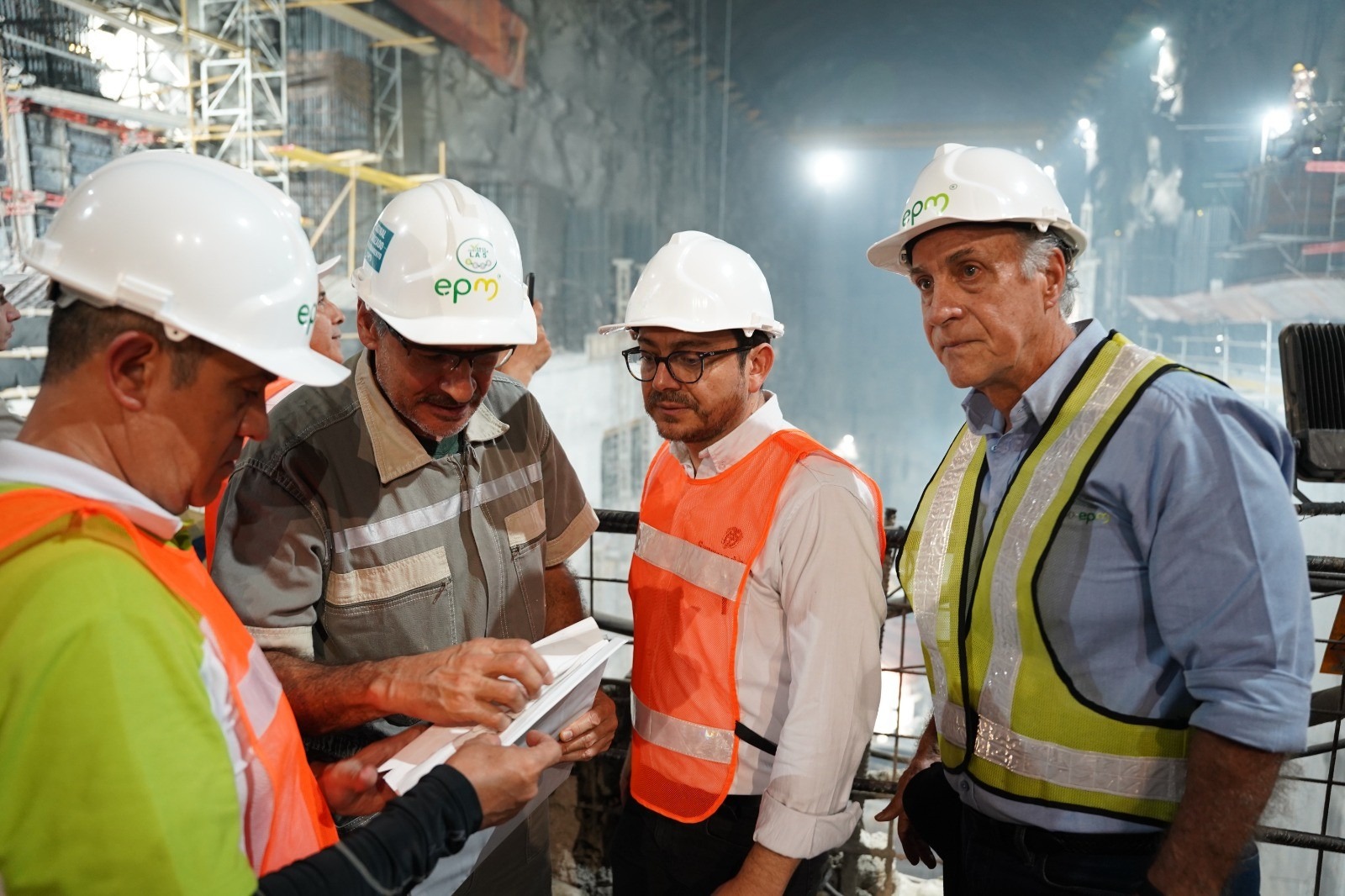 Visita de inspección a Central Hidroeléctrica de Ituango