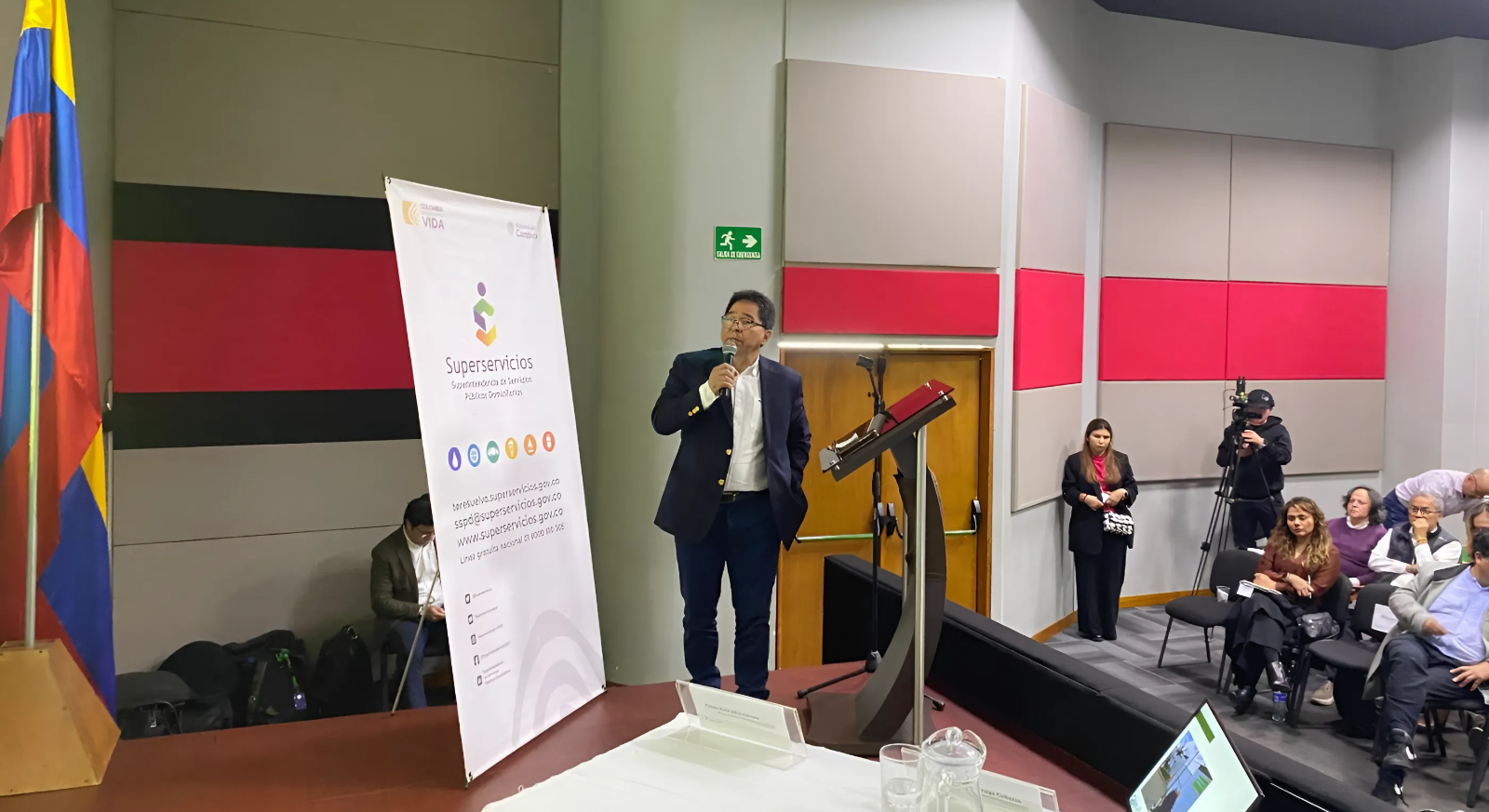 El agente especial, Jorge Eliécer Caro, presentó el informe de su gestión entre enero y abril de 2024