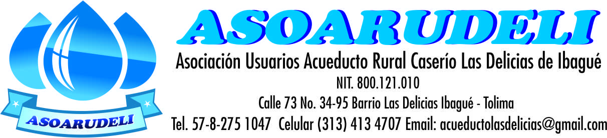 Asociación de Usuarios Acueducto Rural Caserío Las Delicias de Ibagué - Asoarudeli