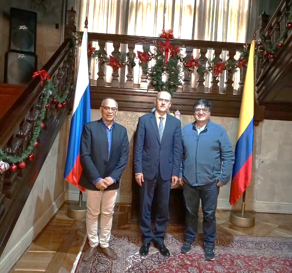 Embajador de la Federación de Rusia en Colombia, Nikolay Tavdumadze