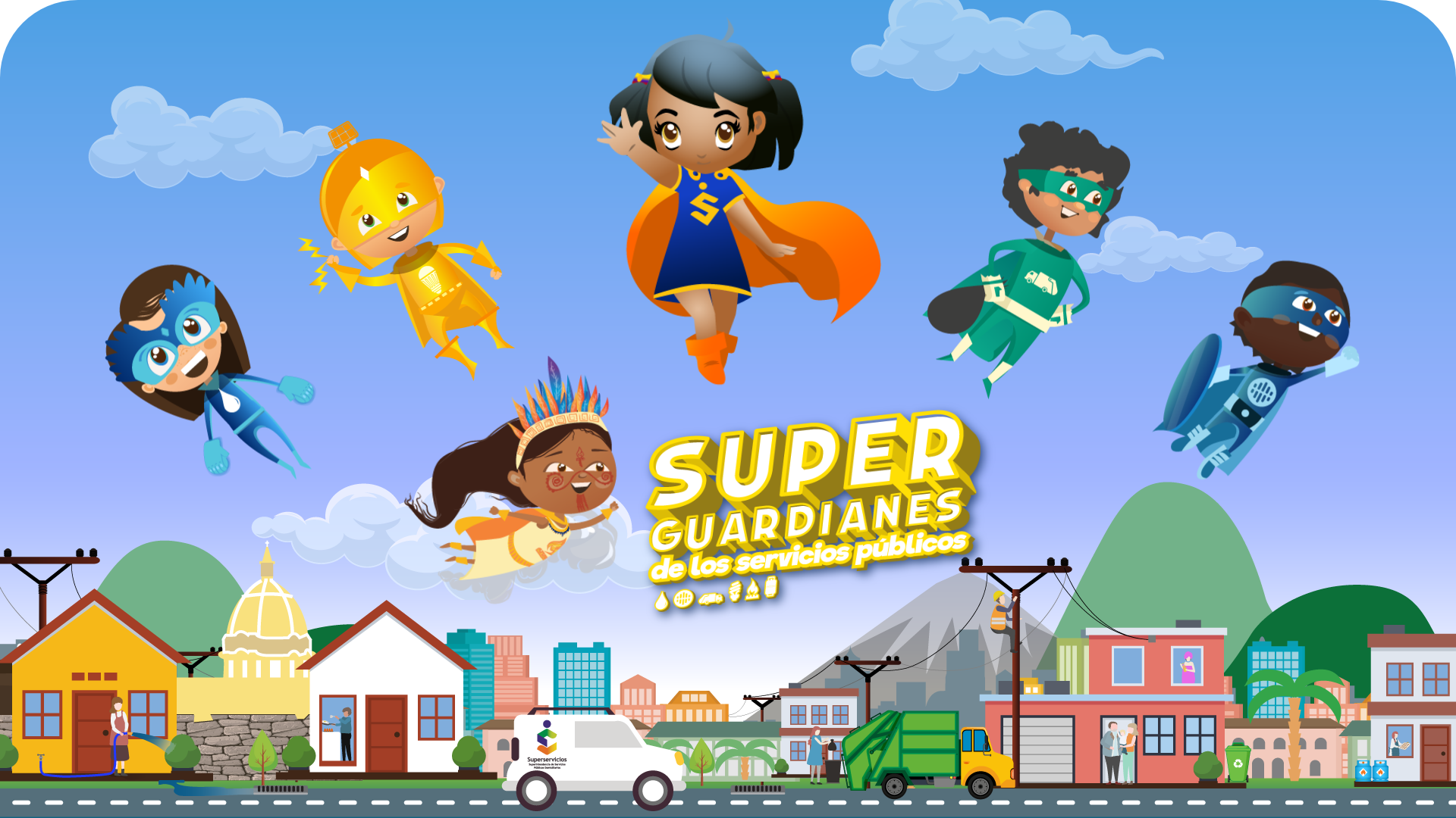Superservicios para niños y niñas