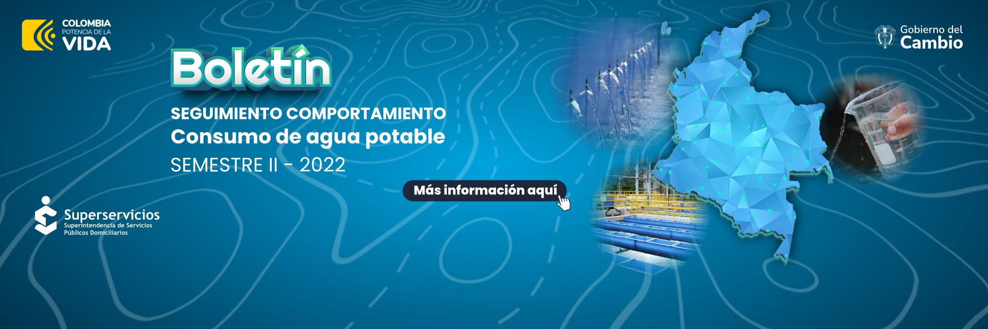 Boletín seguimiento comportamiento consumos de agua potable