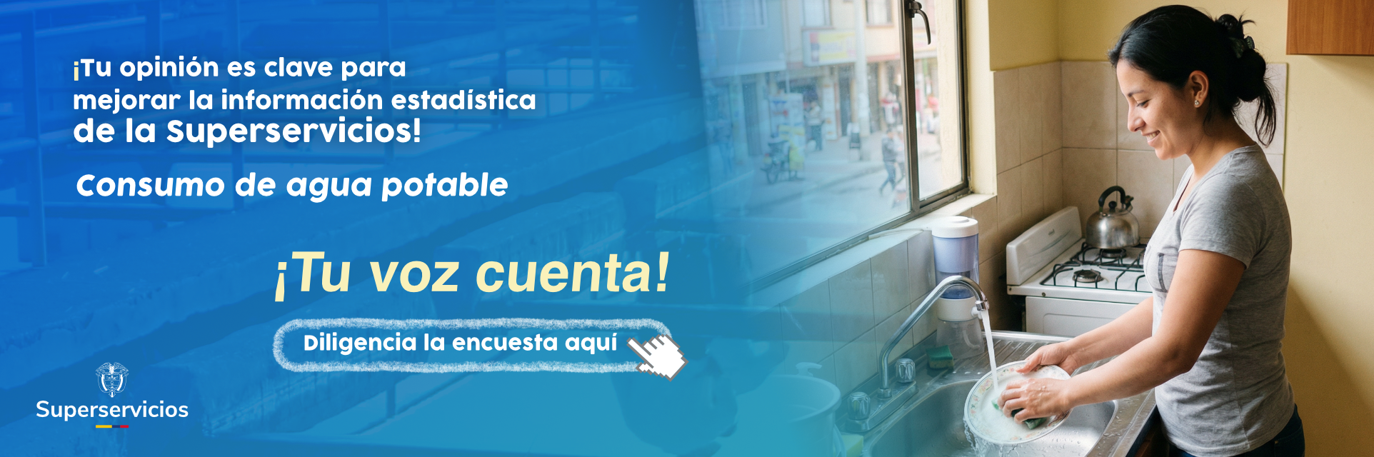 Encuesta necesidades de información estadística - Consumo de Agua Potable