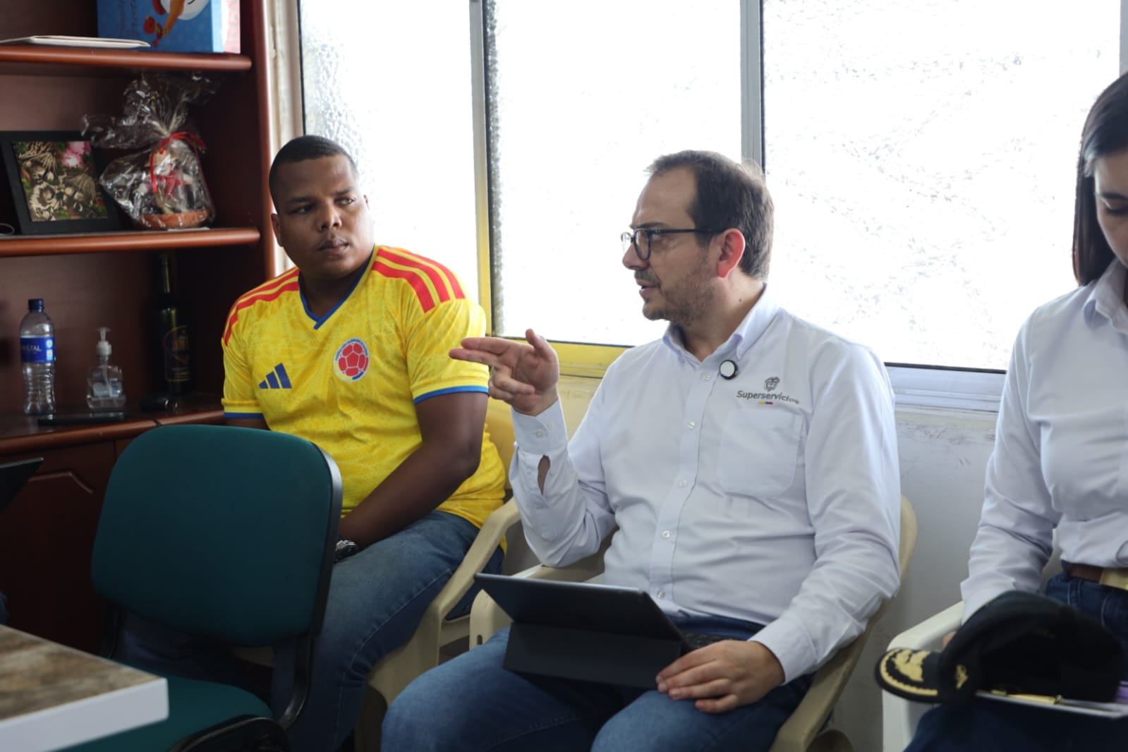 Superintendente, Felipe Duran, en Buenaventura en revisión servicio de agua