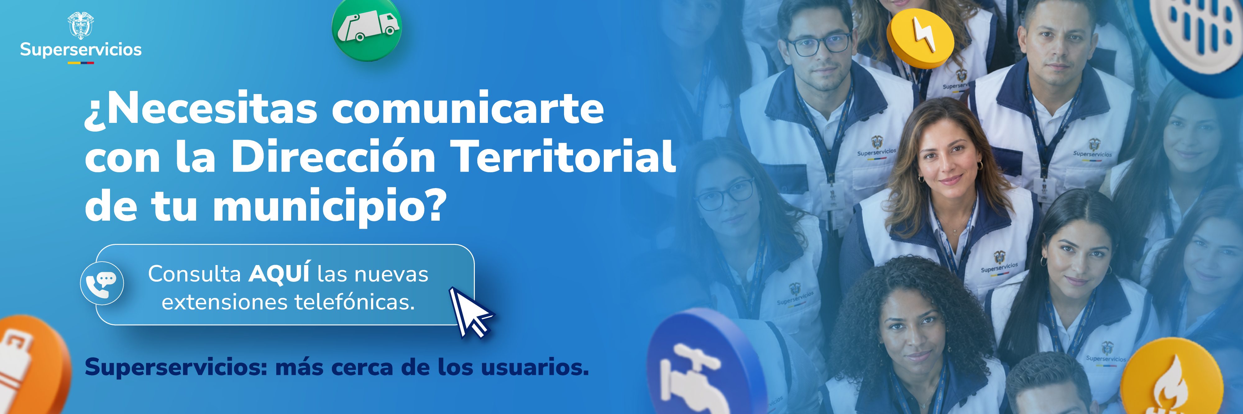 Banner canales de atención 2026