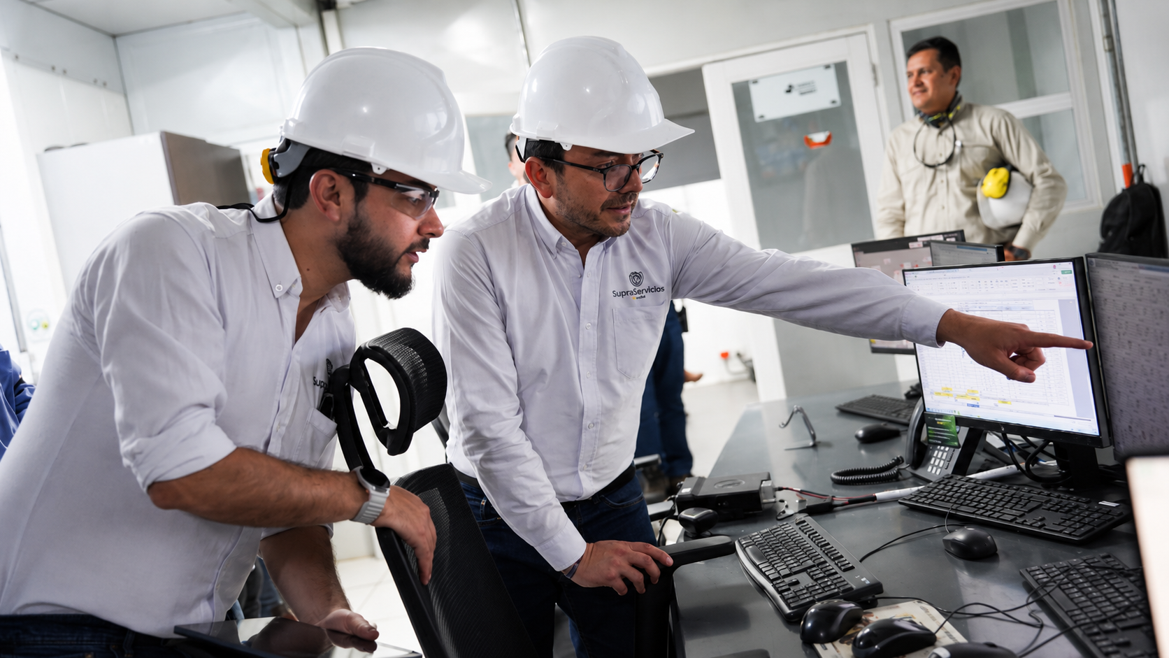 Superservicios realizan recorrido técnico en las instalaciones de producción de gas de Canacol en el campo Jobo, Córdoba.