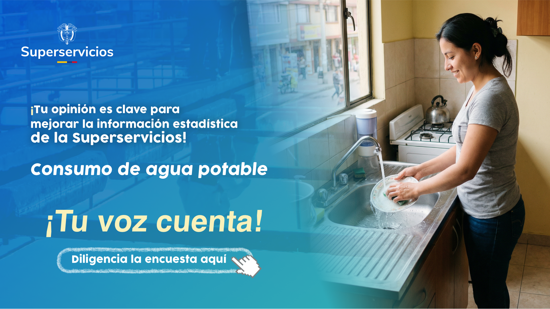 Encuesta necesidades de información estadística - Consumo de Agua Potable