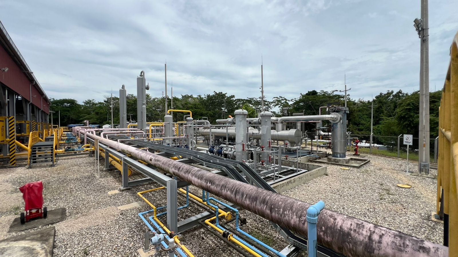 Campo de gas