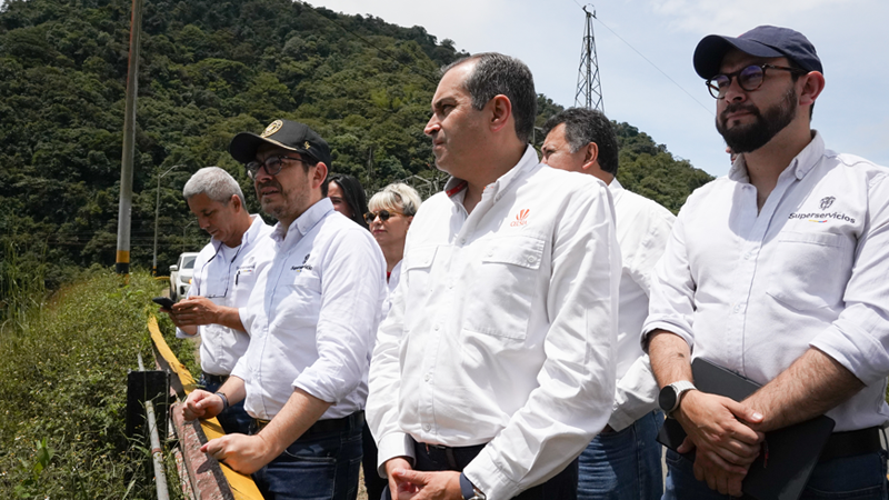Superservicios realizó una visita de inspección a la Central Hidroeléctrica Calima, ubicada en el departamento del Valle del Cauca