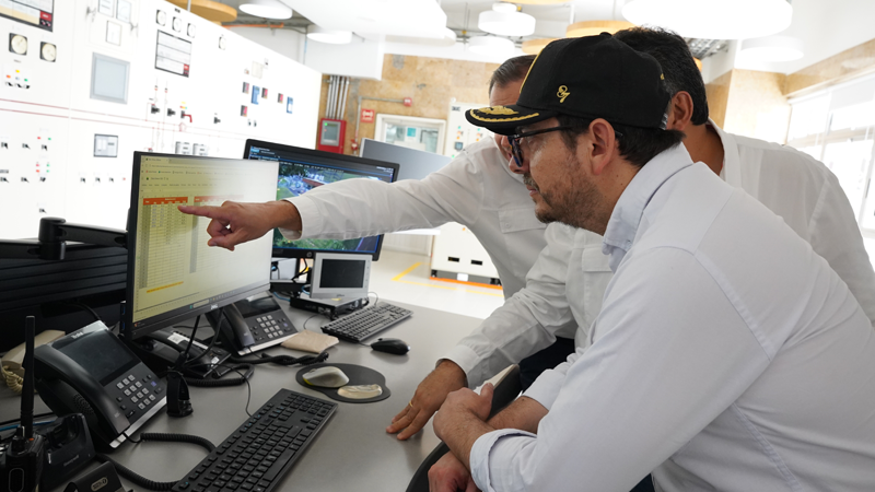 Superservicios realizó una visita de inspección a la Central Hidroeléctrica Calima, ubicada en el departamento del Valle del Cauca