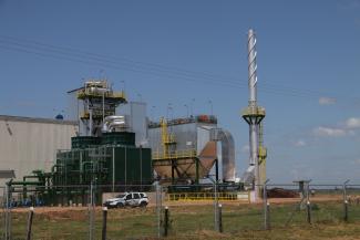 Imagen de la nueva planta de energía Refoenergy Puerto Carreño